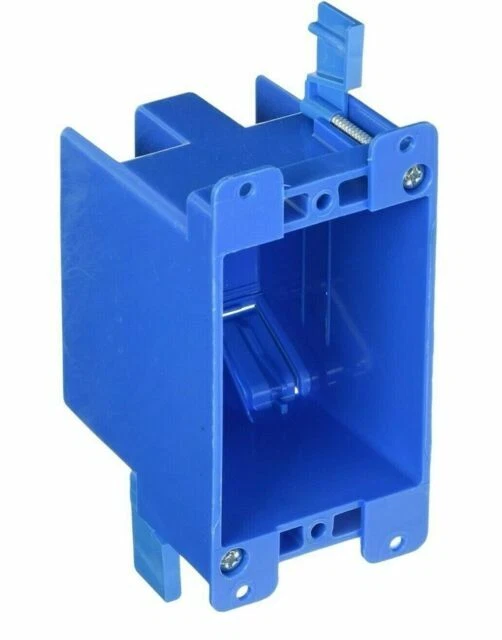 Lamson Home Products #B114R-UPC 1G Old Work Box - Blue