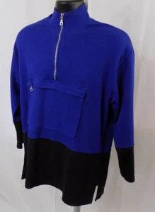 Vintage Frazier Lawrence Quarter Zip Fleece Pullover Sweatshirt Herren Medium - Bild 1 von 4