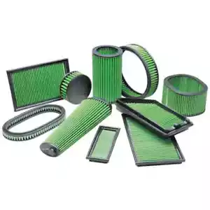 Filtro de aire deportivo VERDE para Renault Clio I Megane Coupe Scenic R19835... - Imagen 1 de 5