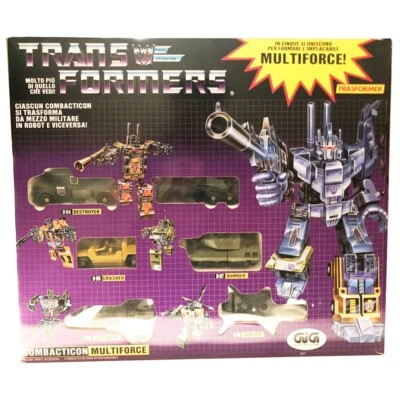 Transformers G1 Bruticus Multifuerza Nuevo Regalo Versión Metal CON CAJA Foto 1 de 4