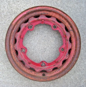 1937-40 Ford V8-60 Wide Five Steel Artillery Wheel RARE Narrow Version 16x3.5 56 - Picture 1 of 7