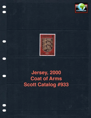 $27.00 Scott Value - 2000 JERSEY GB UK Island Arms 10-pound def CV MNH NH UMM - Image 1 of 4
