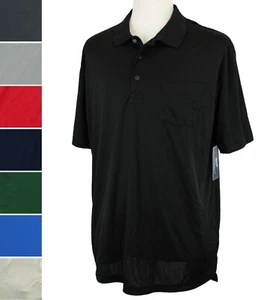 Ultra Club Polo Shirt Men's Cool Dry Lightweight Big and Tall Golf Top - Picture 1 of 12