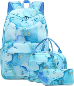 Bluboon Teen Girls School Backpack Kids Bookbag Set with Lunch Box Pencil... - Picture 1 of 9