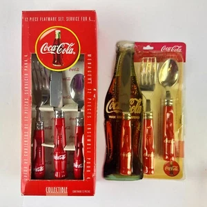 Coca-Cola 12-teiliges Besteckset & 3-teiliges Set von Gibson - Bild 1 von 4