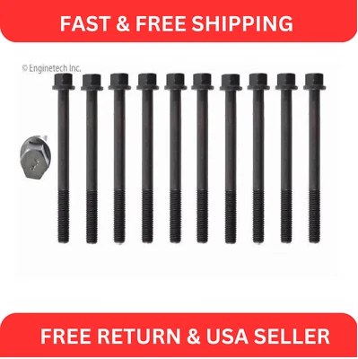 Cylinder Head Bolt Set For 83-94 Mazda 626 B2000 B2200 B2600 MPV MX-6 HB149 - Image 1 of 2