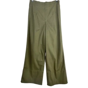 Spanx Tall Length Stretch Twill Cropped Wide Leg Pant Tuscan Olive Size 1X NWT - Picture 1 of 7