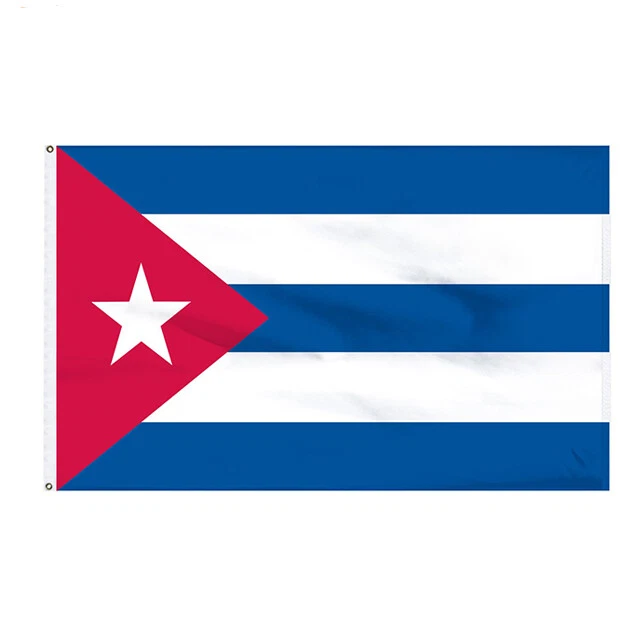 Bandera Cubana Voladora Cuba 3 x 5 Pies Foto 1 de 1