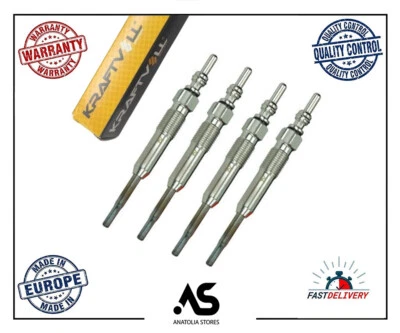 4X Bujías Calentador 7V Para Seat Leon Altea Ibiza Skoda Octavia Fabia N10591604 Foto 1 de 4