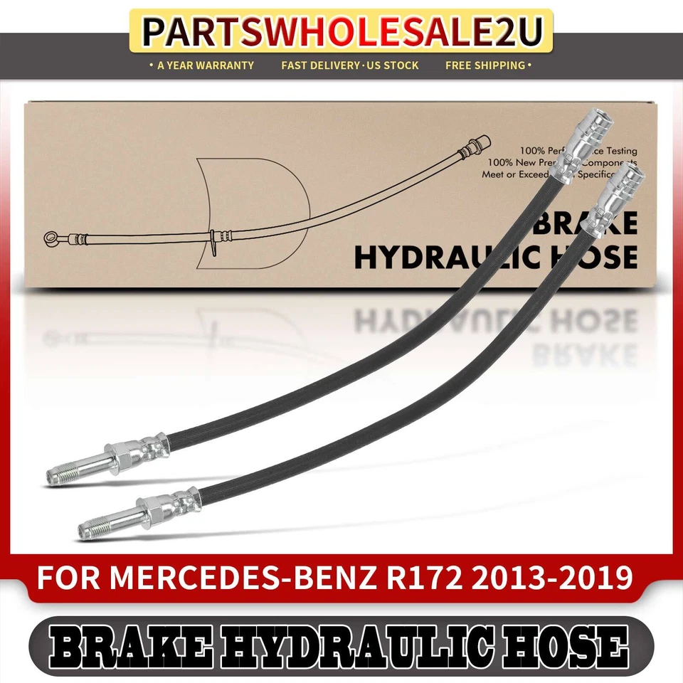 Nuevo 2x Manguera hidráulica de freno lateral izquierdo y derecho trasero para Mercedes-Benz SLC43 AMG Foto 1 de 4
