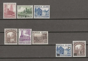 NORFOLK ISLAND 1953/56 SG 13/18 + 21/22 MNH - Imagen 1 de 2