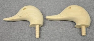 2-Mason CHALLENGE GRADE SNAKEY mallard replacement head with 1/2" dowel - Picture 1 of 2