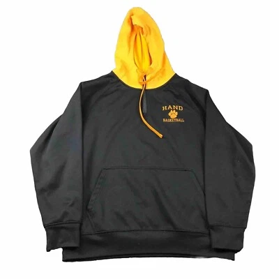 Hand Basketball Hoodie Mens Medium Black NCAA Pullover Hooded Sweatshirt - Image 1 of 4