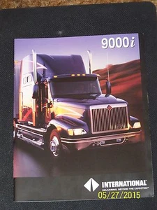 International Prospekt International 9000i Diesel LKW Auto Literatur 2001 - Bild 1 von 4