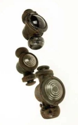 Luz trasera y luces laterales modelo T Ford E y J, modelo T Ford, original  Foto 1 de 4