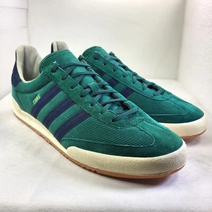 ADIDAS Cord Mens Trainers Corduroy Green Navy Blue Cream UK11 (X365) - Picture 1 of 20