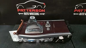2011 INFINITI M37 WOODGRAIN CENTER CONSOLE SHIFTER CUPHOLDER BEZEL, TRIM CODE G - Picture 1 of 10