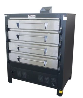 Peerless 2348P - Horno de pizza de gas modelo de piso de 8 sartenes y 4 cubiertas ¡¡GRAN AHORRO DE ESPACIO!!! Foto 1 de 3