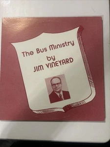 Jim Vineyard The Bus Ministry Christian Sermon Vinyl 2-LP Record Gatefold VG 70s - Picture 1 of 5