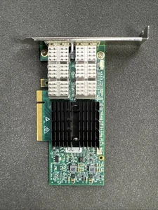 HP InfiniBand 544+ Adattatore PCIe FDR 2 porte QSFP 10Gb/40Gb 764736-001 alto - Foto 1 di 3
