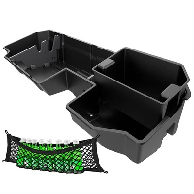 Caja trasera de almacenamiento debajo del asiento para GMC Sierra 2500 3500HD 2020-2025 doble/doble cabina Foto 1 de 4