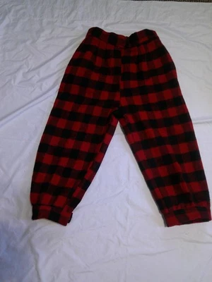 RARO De Colección Años 70 Mujer Rojo y Negro Lana Búfalo Cuadros Bragas Pantalones S Difícil de Encontrar Foto 1 de 4