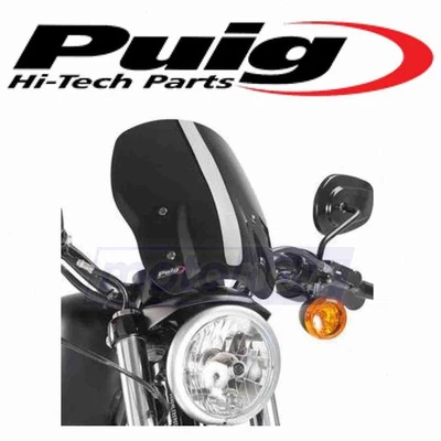 PUIG Windscreen for 2004-2019 Harley Davidson XL1200C Sportster 1200 Custom ub Foto 1 de 4