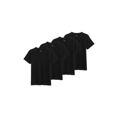 Camiseta Jockey masculina 100% algodão gola redonda - Pacote com 4 - Imagem 1 de 2