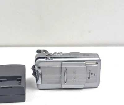 Canon PowerShot S45 4.0MP Digital Camera 3x Optical Zoom Untested No Battery - Image 1 of 4