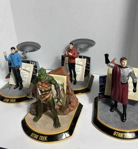 Hawthorne Village The Legends Of Star Trek Mr. Spock Masterpiece Collection Set - Picture 1 of 4