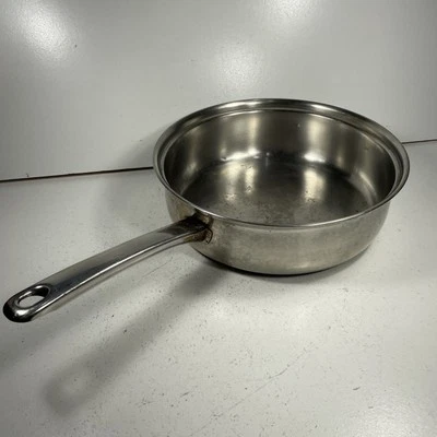 Sartén Belgique 11" Acero Inoxidable Hecha en Bélgica De Colección Foto 1 de 4