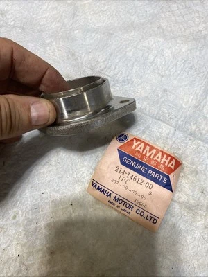 NOS Yamaha New OEM New Exhaust Flange YZ250 DT1 MX400 214-14612-00-00 #Bin Q - Image 1 of 4
