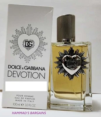 DOLCE & GABBANA DEVOTION EDP 3.3 OZ / 100 ML PARA HOMBRE (NUEVO EN CAJA BLANCA) Foto 1 de 2
