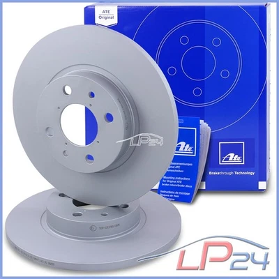 2X ATE DISQUE FREIN PLEIN AVANT Ø258 POUR FIAT TIPO 1.1-1.9 88-95 - Photo 1/4