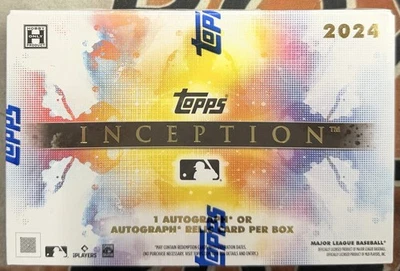 2024 Topps Inception Béisbol Sellado de Fábrica Hobby Box 1 Auto Skenes Elly? Foto 1 de 2