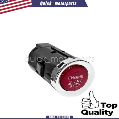 New Engine Start / Stop Switch 35881-T5A-J03 Fits  2015-17 Honda Fit Foto 1 de 4