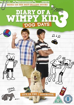 Diary of a Wimpy Kid 3 - Dog Days (DVD) Peyton List Elise Gatien Zachary Gordon - Image 1 of 2