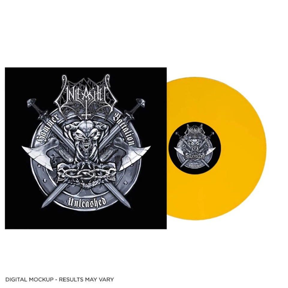 UNLEASHED - hammer battalion LP yellow - Bild 1 von 1
