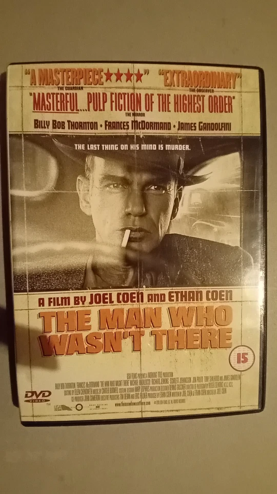 The Man Who Wasn't There (DVD, 2001) - Billy Bob Thornton  - Image 1 of 1