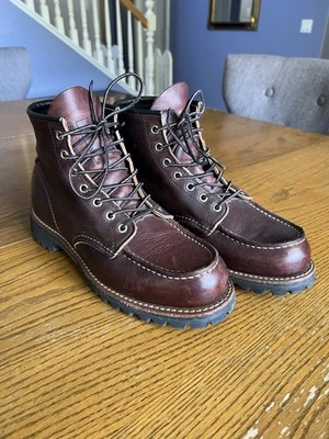 Zapatos Red Wing Cuello Áspero Botas Heritage para Hombre, Talla 8.5 - Briar Foto 1 de 4
