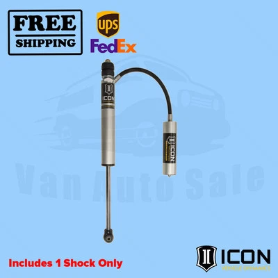 Amortiguador trasero depósito remoto aluminio 2.0 0-3" elevación ICONO para Toyota Tundra 07-21 Foto 1 de 3