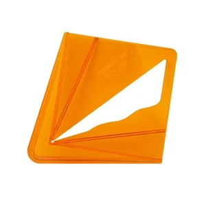 POWERTEC Strumento di ricerca centrale in plastica per 8 pollici quadrato, rotondo, ottagonale arancione - Foto 1 di 8