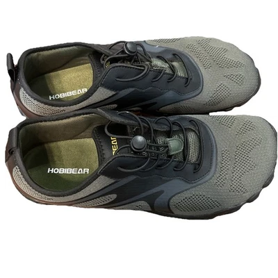 Hobibear BareFoot Minimalist  Shoes For Women/Men Unisex Wide Toe Size 45 Green - Image 1 of 4