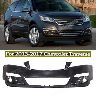 Front Upper Bumper Cover Without Sensor Holes For 2013-2017 Chevrolet Traverse Foto 1 de 4