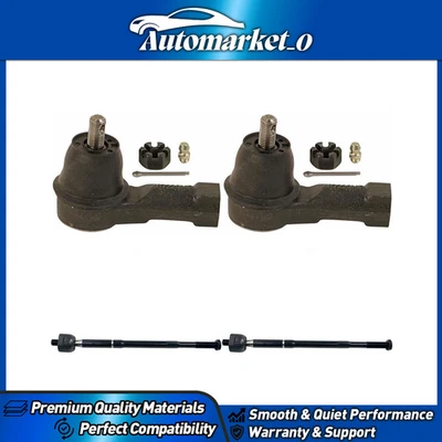 Inner Outer Tie Rod End Fits Mitsubishi Outlander Sport 2019 2018 2017 2016 2015 - Image 1 of 4