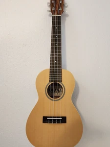 Ohana CK-22Z Solid Top Satin Zebrawood Concert Ukulele with Bag, barely used - Picture 1 of 11