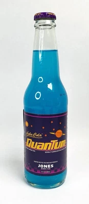JONES SODA CO. Fallout 4 Nuka-Cola Quantum Soda by Jones Soda 12oz Berry Flavored Drink