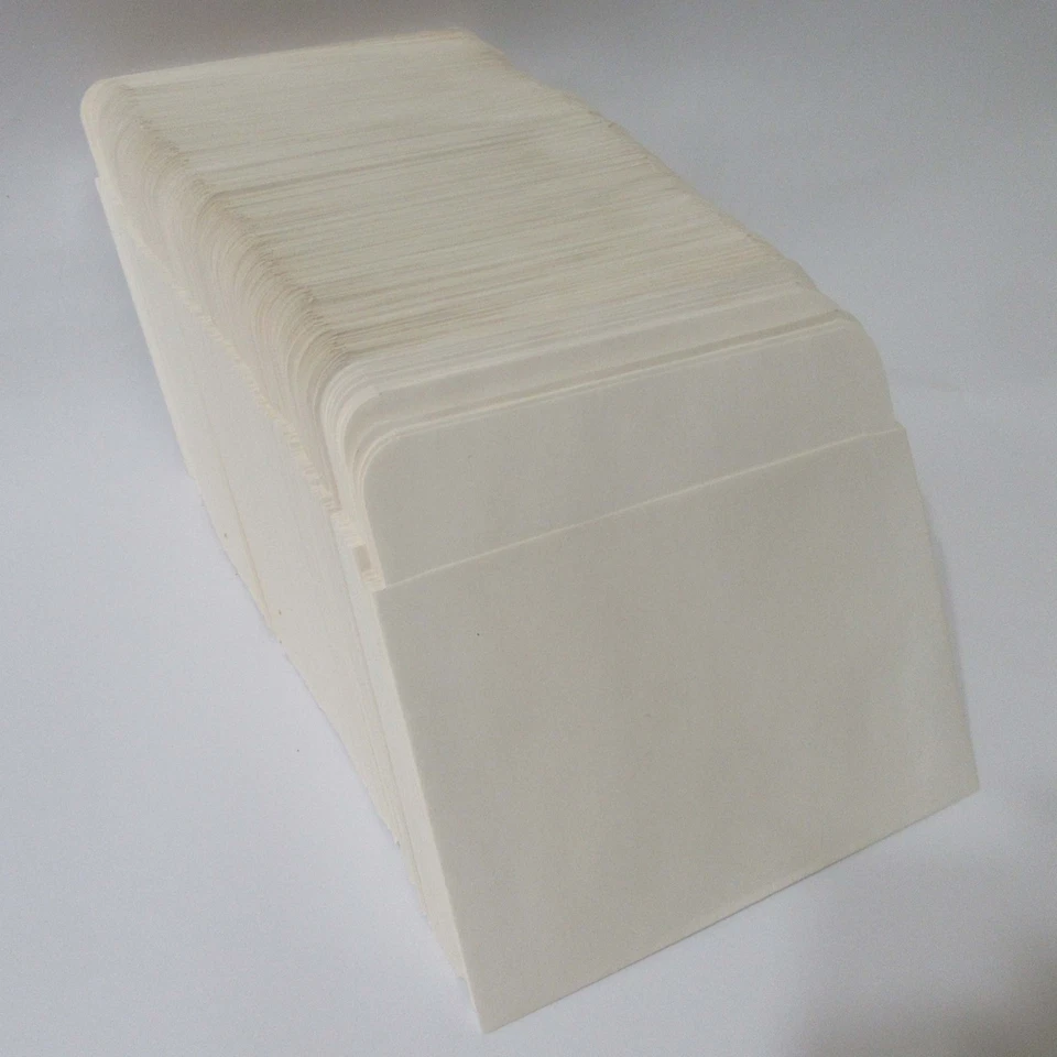 250-白色24磅纸质保护套-适用于5-1/4英寸软盘-开盒 — 第 1/1 张图片