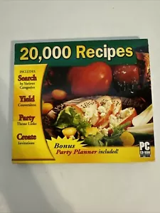 Cosmi 20,000 Recipes with Party Planner - Picture 1 of 1
