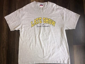 Vintage Champion The Late Show With David Letterman Promo Shirt Size XL - Bild 1 von 5
